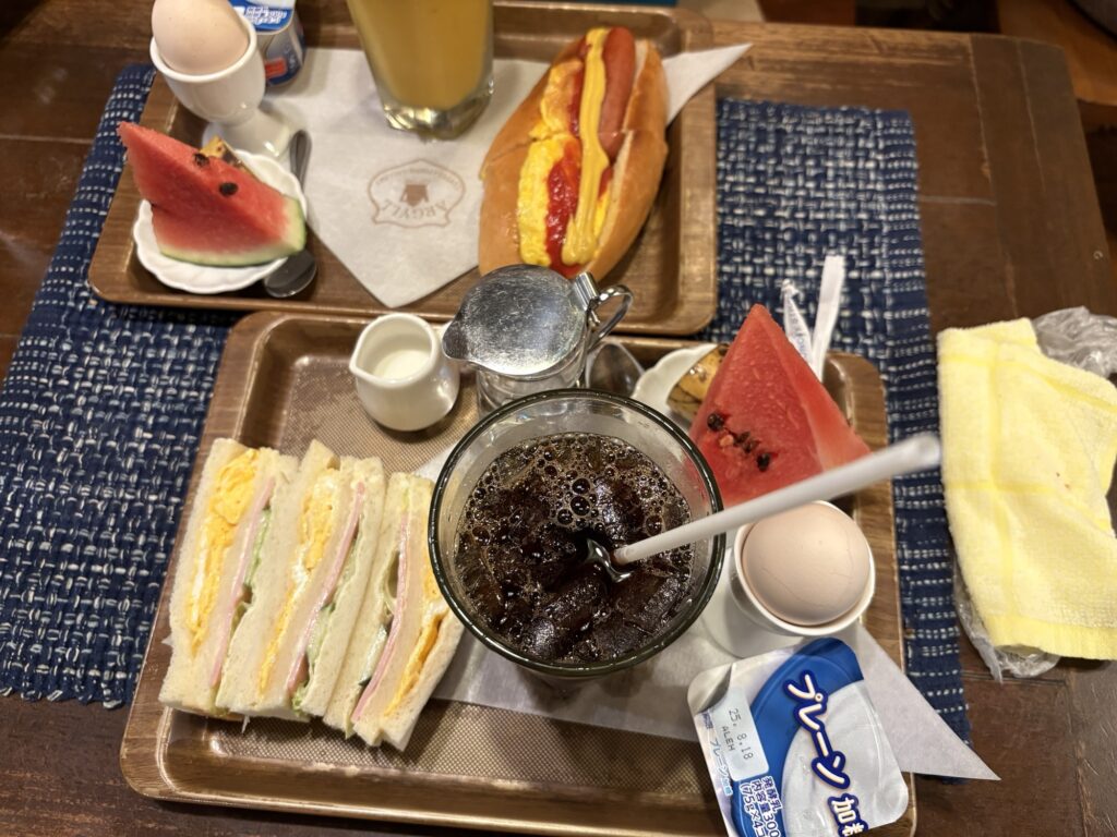 モーニングからのスタート