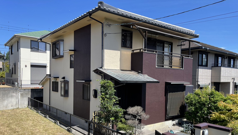 京都府相楽郡F様邸　外壁改修塗装工事